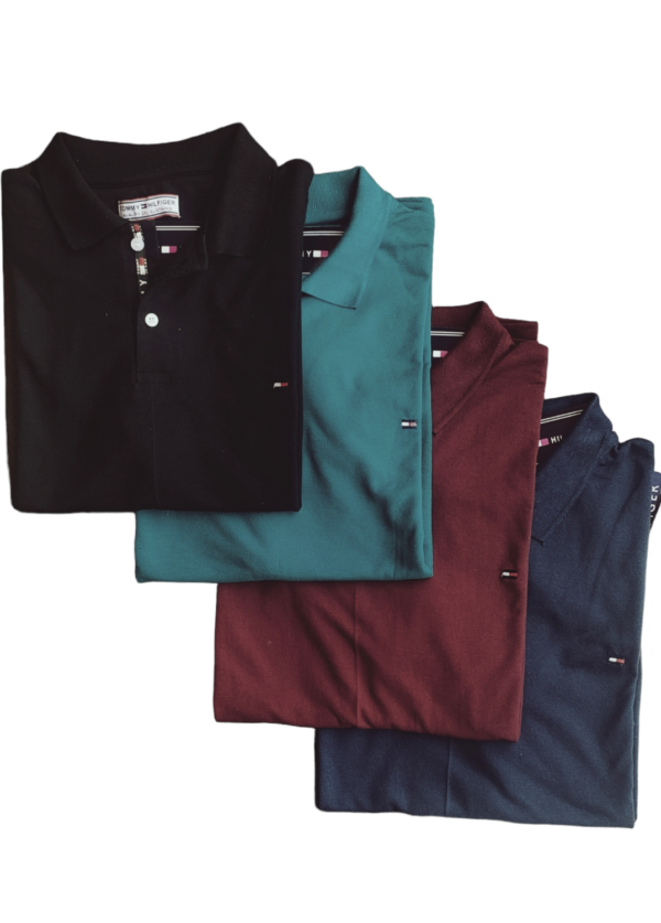 تيشرت تومى ياقه رجالى و خاص - الصورة 2